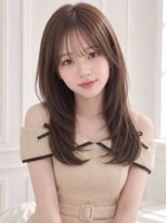 ユーフォリア エヌ 池袋サンシャイン通り店(Euphoria +n)&nbsp;ショコラグレージュ盛れる顔周りレイヤーカット10代20代人気池袋