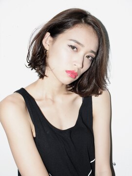 リッカ(RICCA) 【モデルスタイル】スモーキーダークアッシュボブ