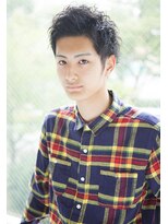 ラエティス(Laetus)&nbsp;【Laetus/大和西大寺】かき上げパーマ　ツーブロック