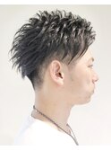 【★★★】束感カットはお任せ！黒髪でもバッチリ動きと立体感