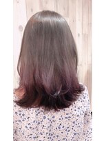 トムキャット(TOM CAT)&nbsp;【新宿TOMCAT】ブリーチグラデーションラベンダー