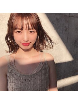 カシュカシュ(cache cache) cache cache夏のミルクティーベージュBob