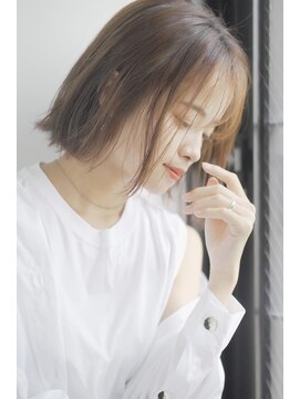 ノンダメージサロン ステラバイボヌール(Stella by Bonheur) stylist大山)色っぽ外ハネボブ