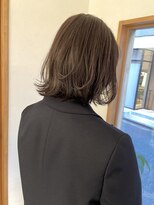 ニア 清澄白河(nir)&nbsp;〈清澄白河 半個室〉レイヤーボブ/スケルトンハイライト