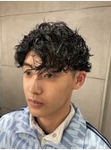 スパイラルパーマスタイル ツーブロック 束感【札幌】