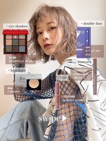 エッセ 大阪梅田茶屋町店(esse)&nbsp;ピンクメイク×ハイトーンカラー