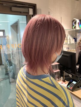 コワファーストナガサキシャンプーボーイ(COIFF1RST NAGASAKI SHAMPOO BOY) ピンクベージュ