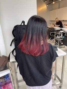 アライブ ハラジュク(ALIVE harajuku) グラデーションカラーバレイヤージュインナーカラー　ryota