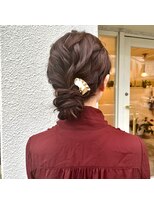 ルオント(Luonto)&nbsp;【hair＆healing  Luonto】ゆるふわシニヨン