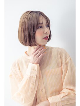 ブリング バイ スノードロップ 吉祥寺(BRING by Snowdrop) 黒髪/グレーベージュ/レイヤーロング/前髪パーマ/吉祥寺