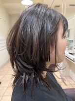 バサ 久米川店(BASSA)&nbsp;大人ミディアムウルフレイヤー/質感再生カラー