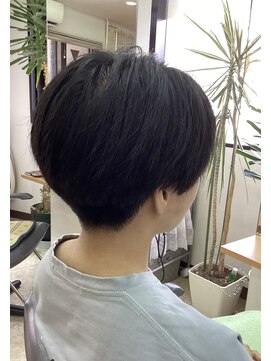 ウエーブ 丸みショート