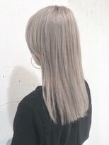 ニコ トウキョウ 渋谷(nico TOKYO)&nbsp;ホワイトベージュ/髪質改善/ダブルカラー/ケアブリーチ/20代