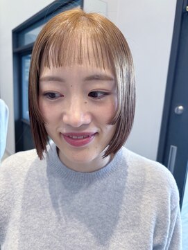 トゥリル(trueal) ボブ 顔まわりカット