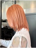 似合わせカットアプリコットオレンジメルティカラー_ba503391