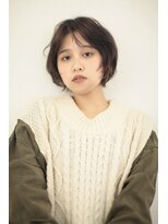 アンド(AND)&nbsp;くせ毛風ショート　フェイスレイヤー　パーマ　代官山　中目黒