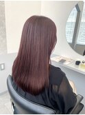 艶ローズレッド×ロンググラデーション