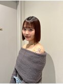 【hinana】切りっぱなしボブ◎