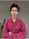 スパイキーショート/刈り上げなし/ニュアンスパーマ/パーマ