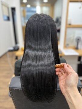 ナチュラル 岩切店(Natural) 艶髪カラー×ケアルーガ