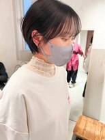 ラミエ バイ メルト 吉祥寺(lamie by melt)&nbsp;*滝田*アッシュベージュ吉祥寺似合わせショートボブ顔まわり人気