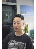 ベリーショートアップバング