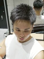 メッツ 原宿(METS) MEN‘S /黒髪ベリーショート×フェード /短髪 /大人ヘア