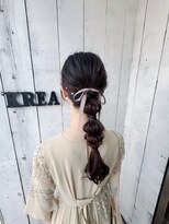 ネオリーブクレア 綱島店(Neolive Krea)&nbsp;編みおろし/お呼ばれヘア