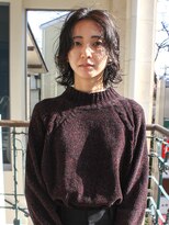 オーオ シカシカ(OOO YY)&nbsp;前髪なしのボブウルフ ×パーマ