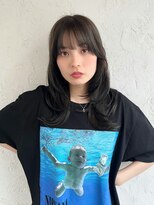 マスカリ(muscali)&nbsp;暗めカラー#デザインカラー#フェイスフレーミングハイライトc86