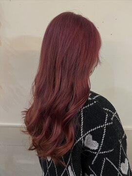 ボアップ 松山店(boappu) #レッドカラー#ロング