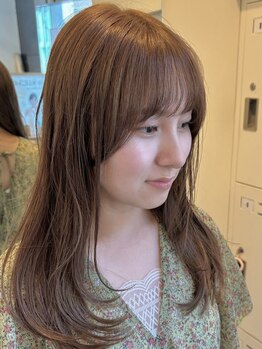 フーチー クーチー アマティー 豊中店(FUCHI KUCHI amati)の写真/【印象チェンジへの近道☆】少しの変化が大きな魅力に◎前髪や顔周りの作り込みは印象を左右するポイント♪