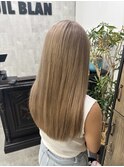 ハイライトバレイヤージュダブルカラーケアブリーチ20代30代