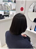 ナチュラルストレートボブ