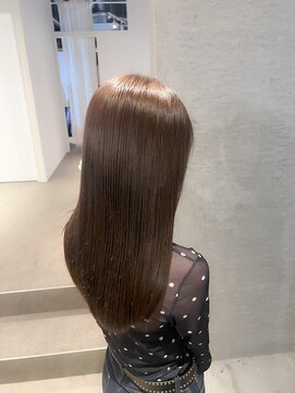 イマ 名駅店(ima) オリーブベージュ/オリーブグレージュ/ロング/ストレート