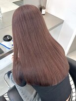 ラック 表参道(LUCK)&nbsp;ボルドーカラー/ピンクブラウン/艶髪ハイトーン/ブリーチ