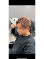 リッチブランドアンドコー(Rich Brand&Co)&nbsp;アップバングセンターパートツイストスパイラルバレイヤージュ