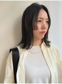 イメチェン/ピンクベージュ/アンブレラカラー/前髪/名古屋/名駅