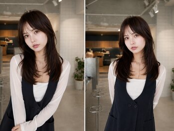 リムレス(LIMLESS)の写真/貴方の骨格、ファッションなど、トータルバランスを見極めてご提案 ダブルカラー/万代/新潟駅/ブリーチ