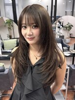 イブヘアー(eve hair)&nbsp;◎レイヤーカット/ハイレイヤー/小顔カット/ブラウンカラー