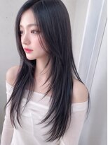 ボックスミコ(Box mico.)&nbsp;大人ウルフレイヤーカットのナチュラルストレート