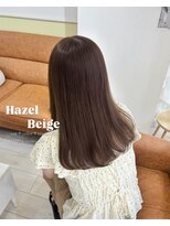 リア(li‘a)&nbsp;【li'a】透け感UP＊hazelbeige◎