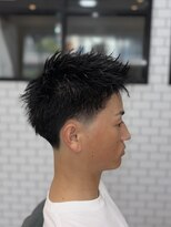ヘアーメイク ヤマカワ(HAIR MAKE YAMAKAWA)&nbsp;スパイキーショート×テーパーフェード