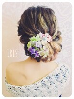 ヘアセットサロン イリス(IRIS) ★IRIS★大人可愛いルーズパーティアレンジ4