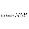 ヘアーアンドメイクミディ(hair&make Midi)のお店ロゴ