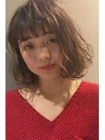 ヘアーアイスカルテット(HAIR ICI QUARTET)&nbsp;[HAIR ICI QUARTET]ゆるふわ ボブ グレージュ