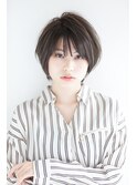 小顔ショートボブ