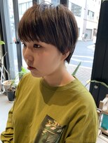 ヘアー アイス ルーチェ(HAIR ICI LUCE) 担当 西田 マッシュショート ワイドバング