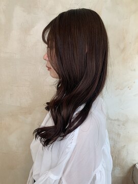 ニスル 町田店(NISURU) 似合わせカット/大人ガーリー/ダークアッシュ/着物/町田/町田駅