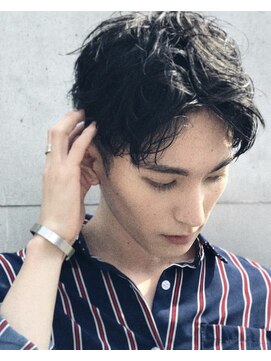 アットラブ バイ ベル(at'LAV by Belle) men'shair/センターパート/メンズショート/韓国風マッシュ